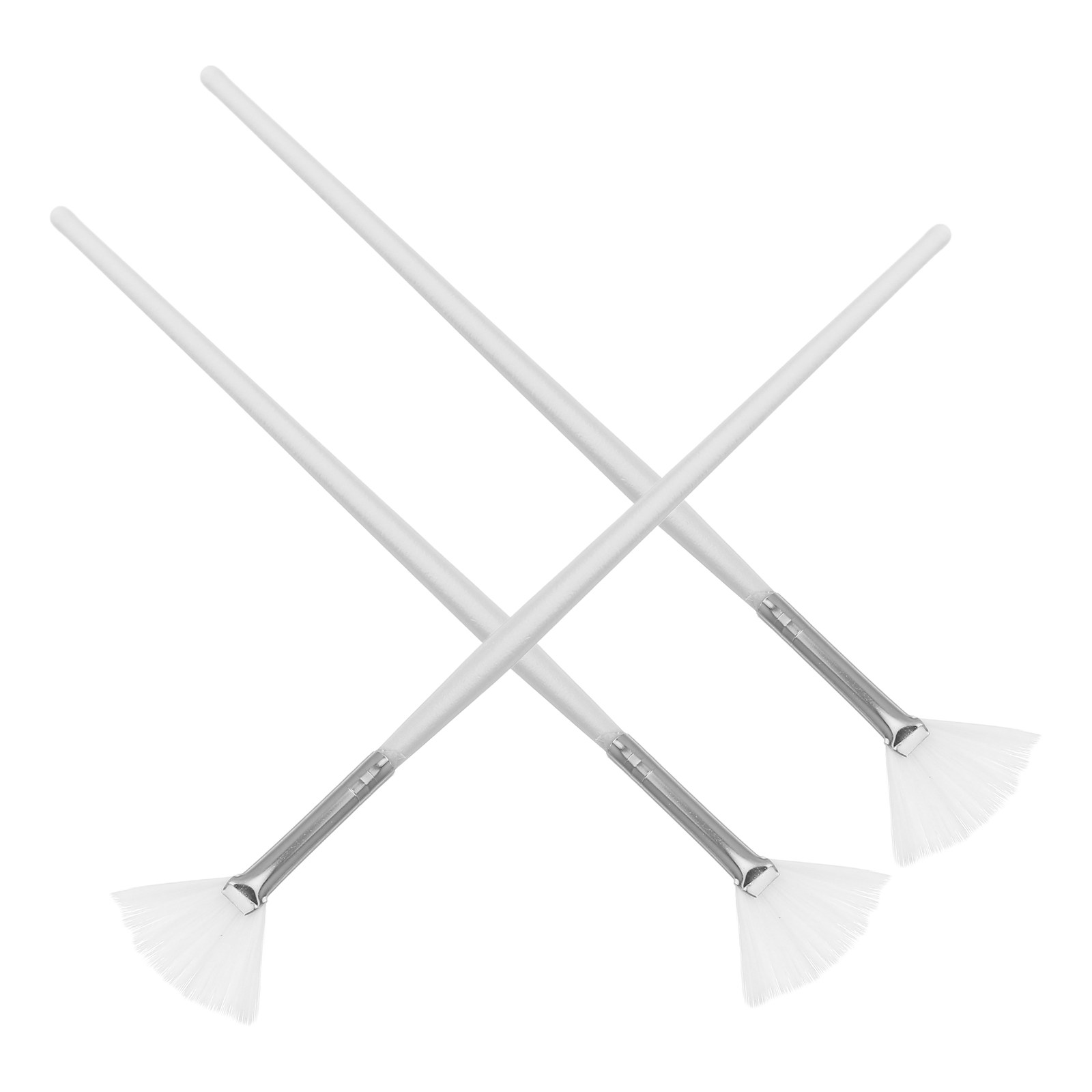 Beauty Makeup Brushes - 3Pcs Face Mask Applicator Brush Long