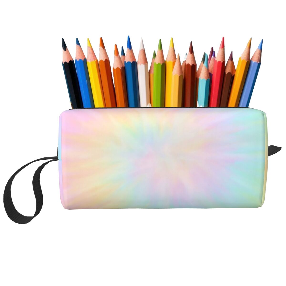 Beauty Makeup Wallpaper - Tie Dye Pastel Wallpaper Makeup Bag