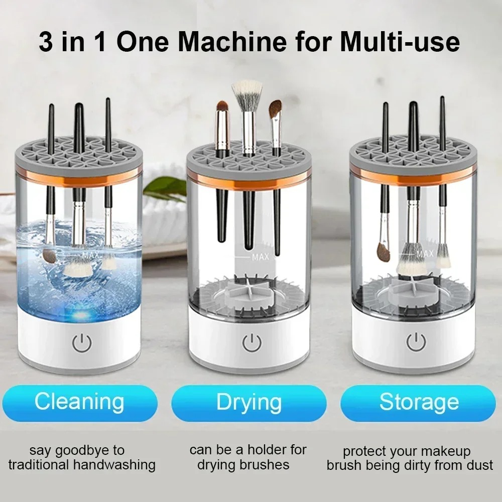 Automatic Electric Makeup Brus - огляд і ціна Beauty Makeup Brushes