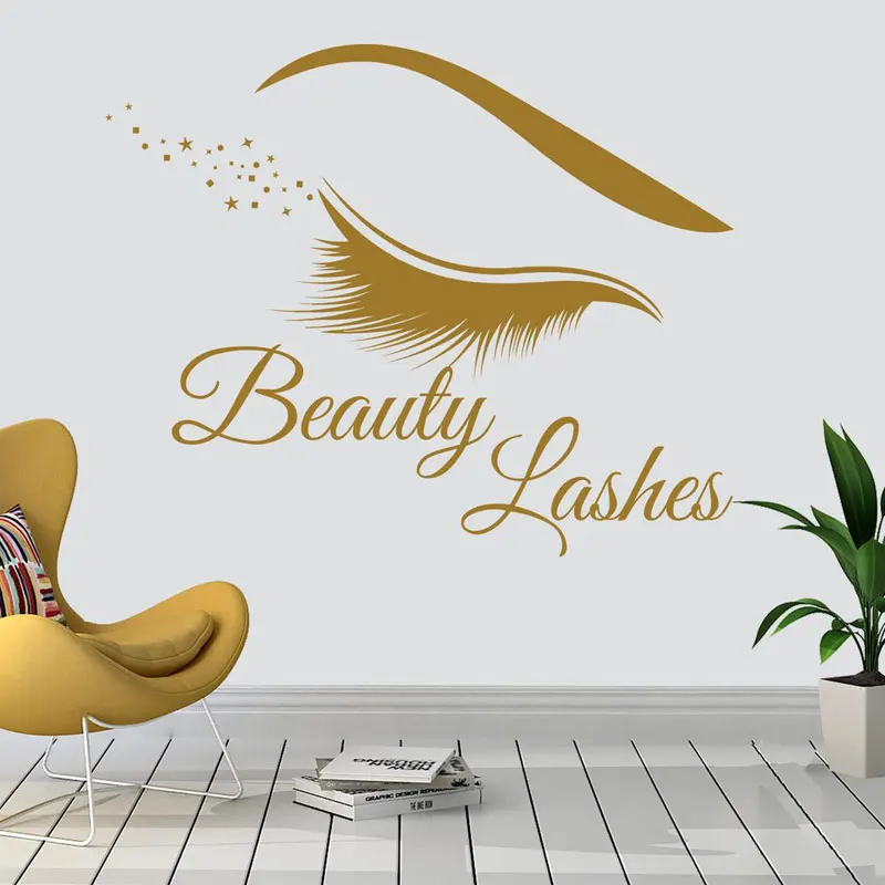 Modern Lashes Eyelashes Wall S - огляд і ціна Beauty Makeup Wallpaper