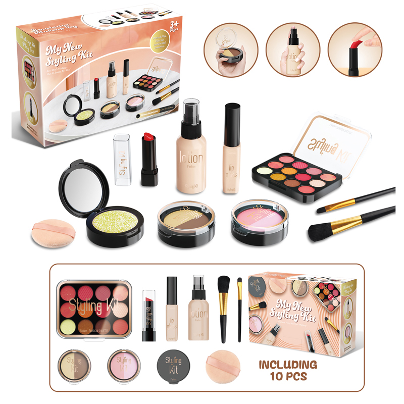10 Pcs Simulation Girl Beauty  - огляд і ціна Beauty Makeup Set For Kids