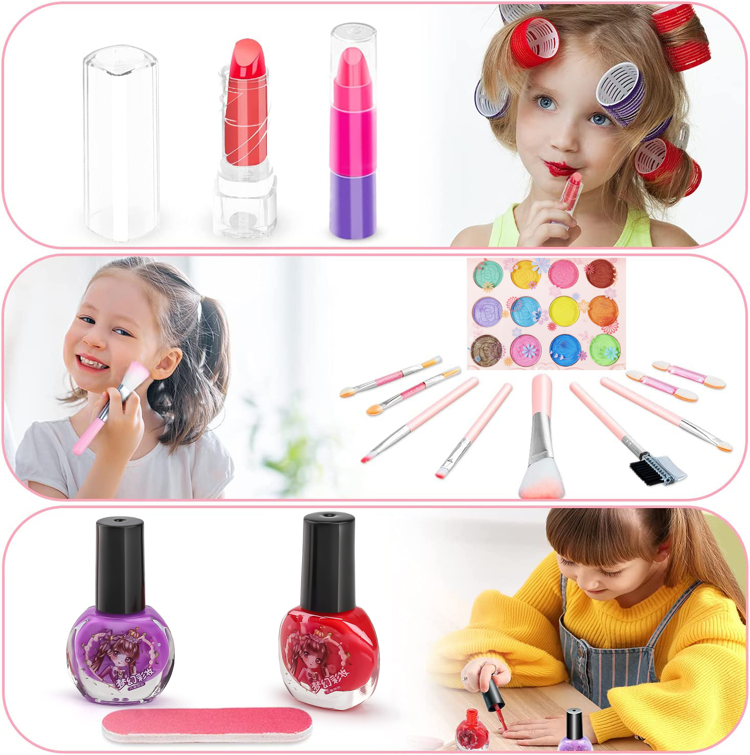 Kids Makeup Toy Kit for Girls, - огляд і ціна Beauty Makeup Set For Kids