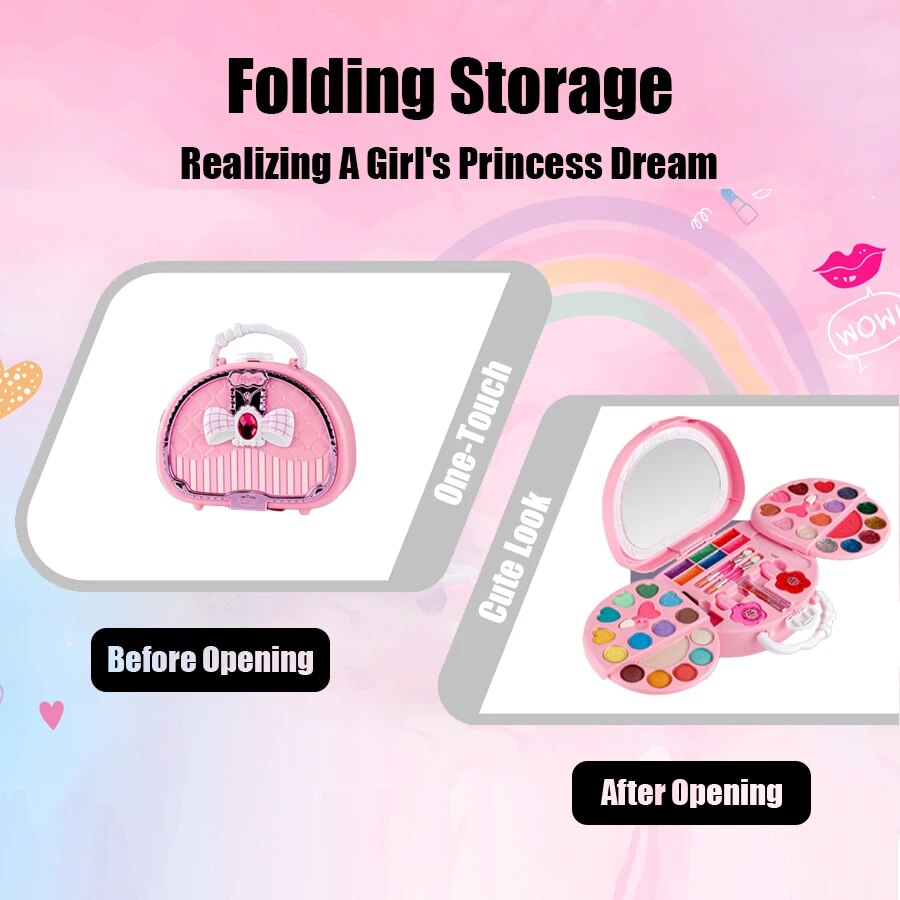 Kids Beauty Toys Makeup Kit Li - огляд і ціна Beauty Makeup Set For Kids