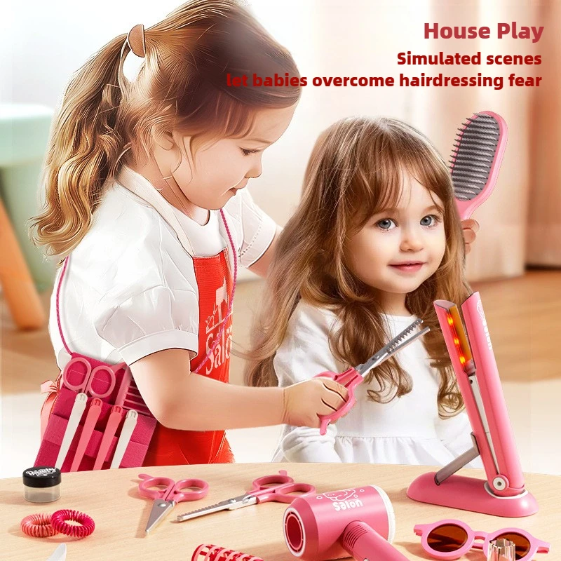 Simulation Barber Hair Beauty  - огляд і ціна Beauty Makeup Set For Kids