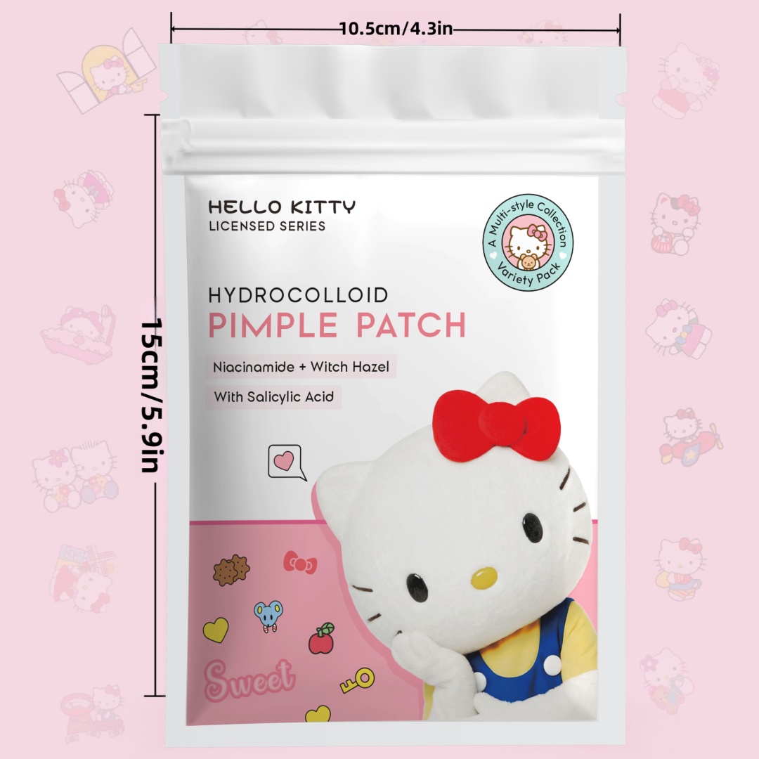 48/120PCS hello kitty Acne pat - огляд і ціна Pressed Powder Foundation