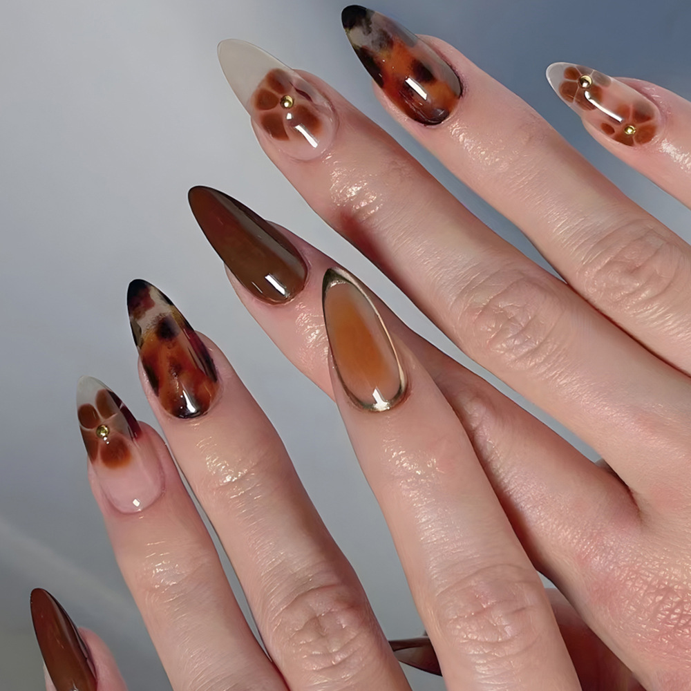 24pcs Fashion Rhinestone Press - огляд і ціна Nail Extension Tips