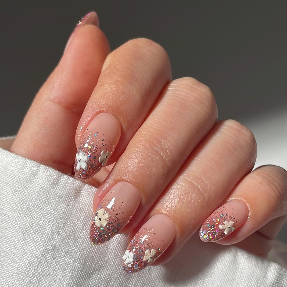 24pcs Fashion Rhinestone Press - огляд і ціна Nail Extension Tips