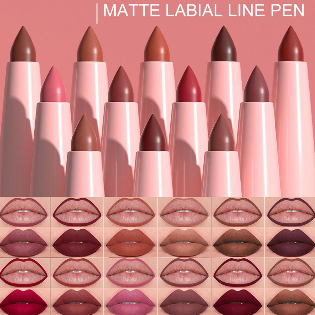 6Pcs Lipstick Lip Liner Pencil - огляд і ціна Beauty Flower Makeup