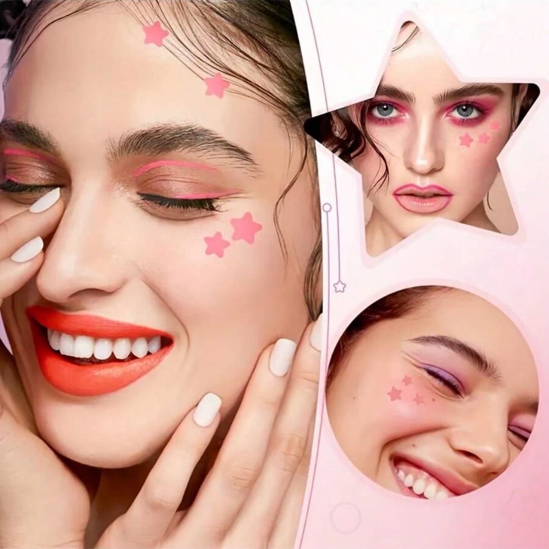 280pieces of multi-color star  - огляд і ціна Pressed Powder Foundation