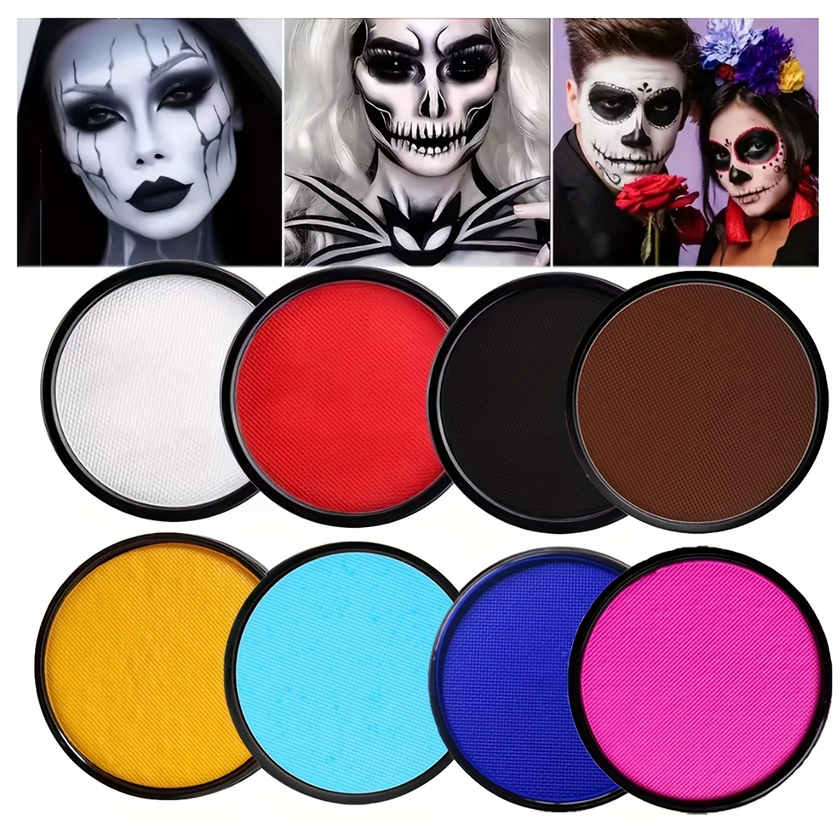 30G Watercolor Body Paint, Fac - огляд і ціна Beauty Makeup Pictures