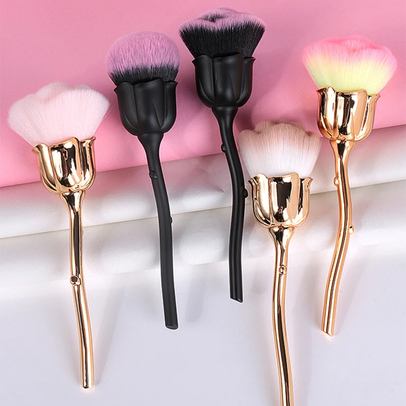 Rose Flower Shape Loose Powder - огляд і ціна Beauty Flower Makeup