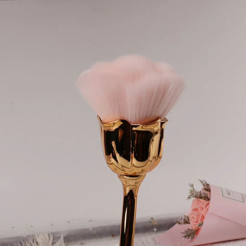 Rose Flower Shape Loose Powder - огляд і ціна Beauty Flower Makeup