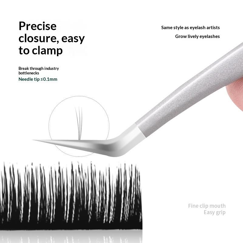 (BF06)Eyelash Extension Tweeze - огляд і ціна Beauty Flower Makeup
