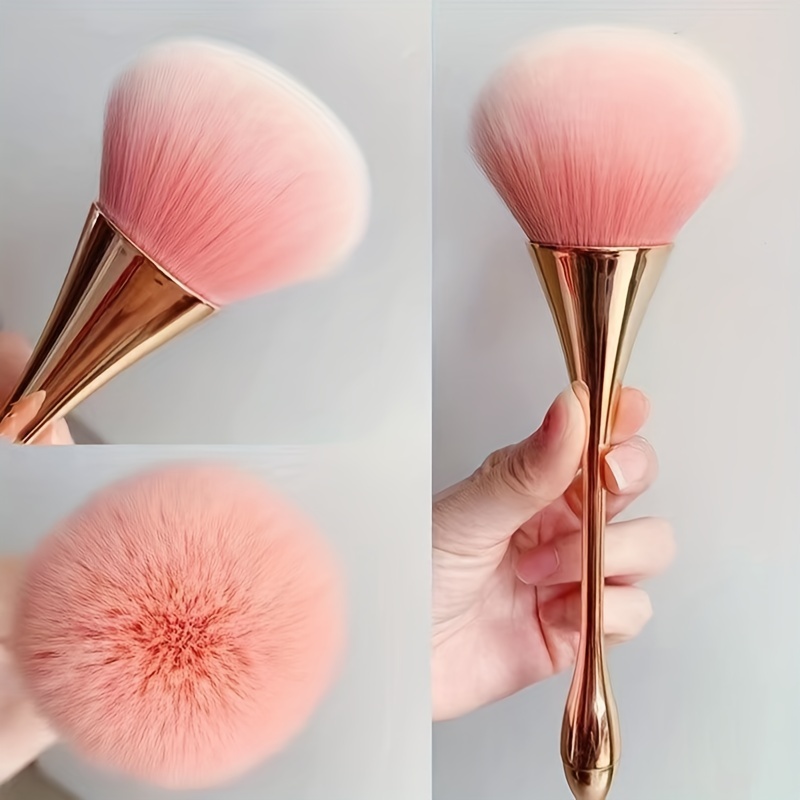 Rose Golden Fan Makeup Brush,C - огляд і ціна Beauty Flower Makeup