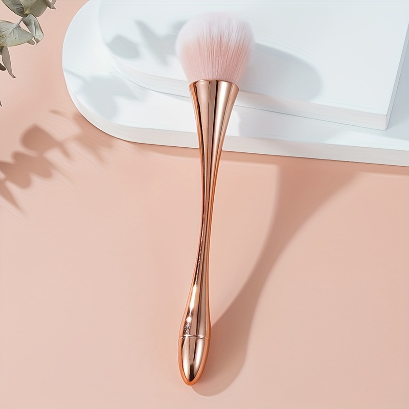 Rose Golden Fan Makeup Brush,C - огляд і ціна Beauty Flower Makeup