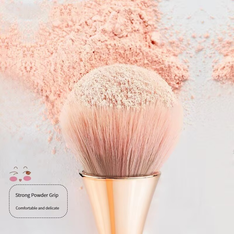 Rose Golden Fan Makeup Brush,C - огляд і ціна Beauty Flower Makeup
