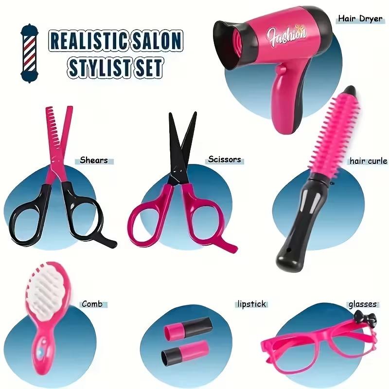 17Pcs Girls Beauty Salon Set M - огляд і ціна Beauty Makeup Set For Kids