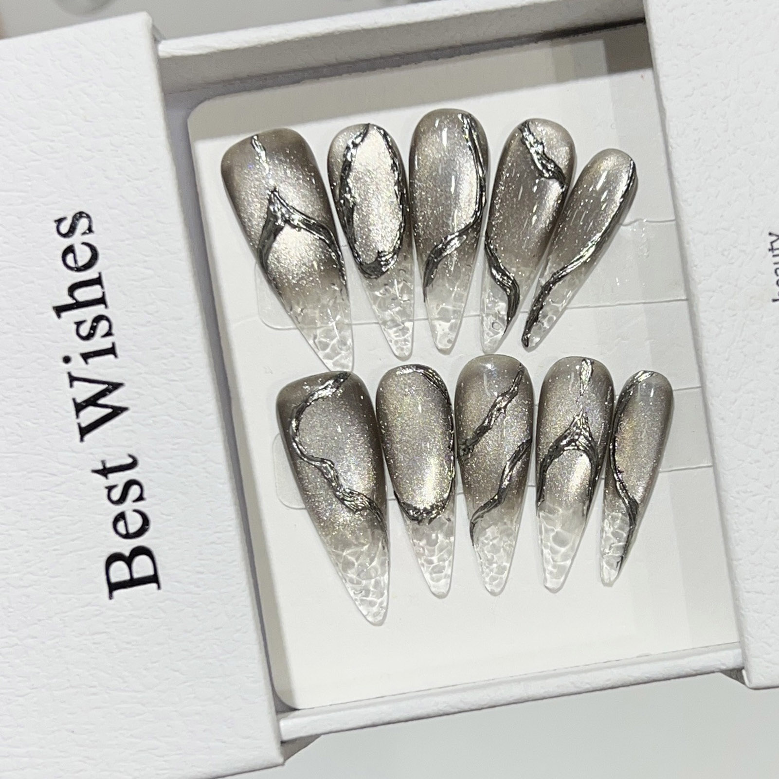 10pcs Halloween False Nails Re - огляд і ціна Nail Extension Tips