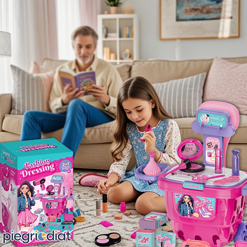 36Pcs Kids Pretend Makeup Play - огляд і ціна Ms Beauty Makeup