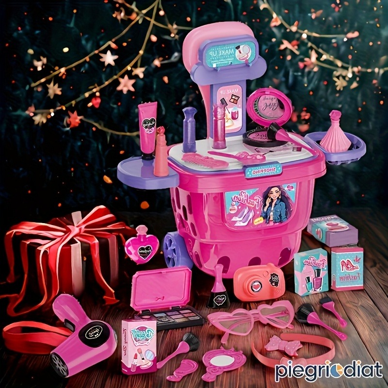 36Pcs Kids Pretend Makeup Play - огляд і ціна Ms Beauty Makeup