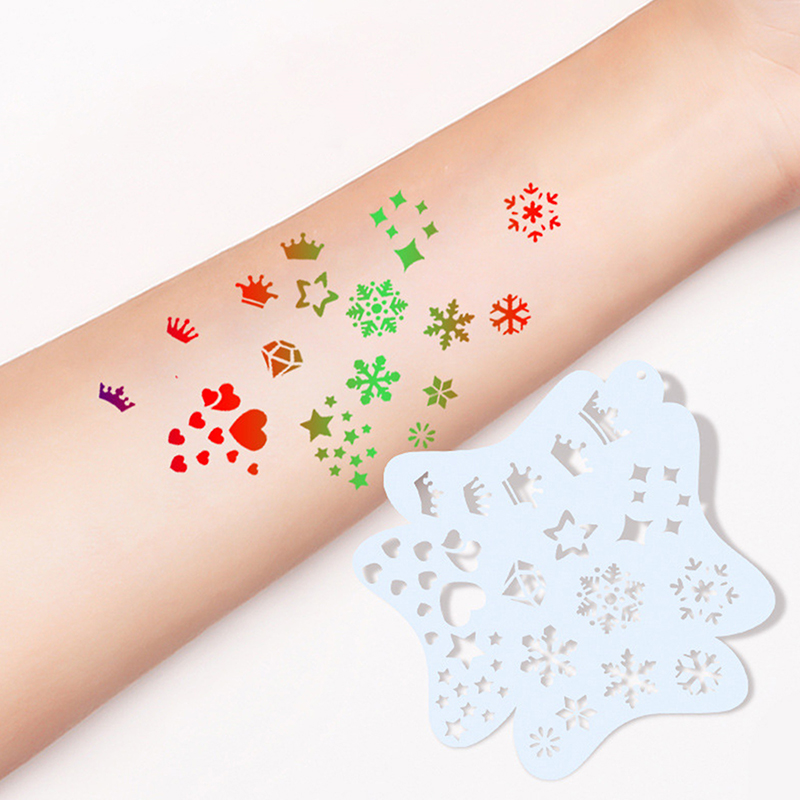8Pcs Reusable Face Painting St - огляд і ціна Beauty Makeup Pictures