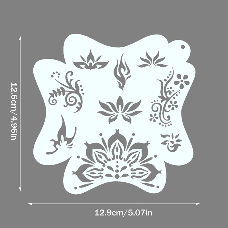 8Pcs Reusable Face Painting St - огляд і ціна Beauty Makeup Pictures
