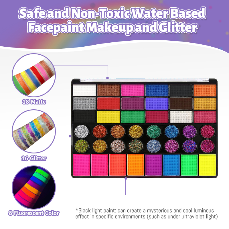 42 Colours Water Solubility Gl - огляд і ціна Beauty Makeup Pictures