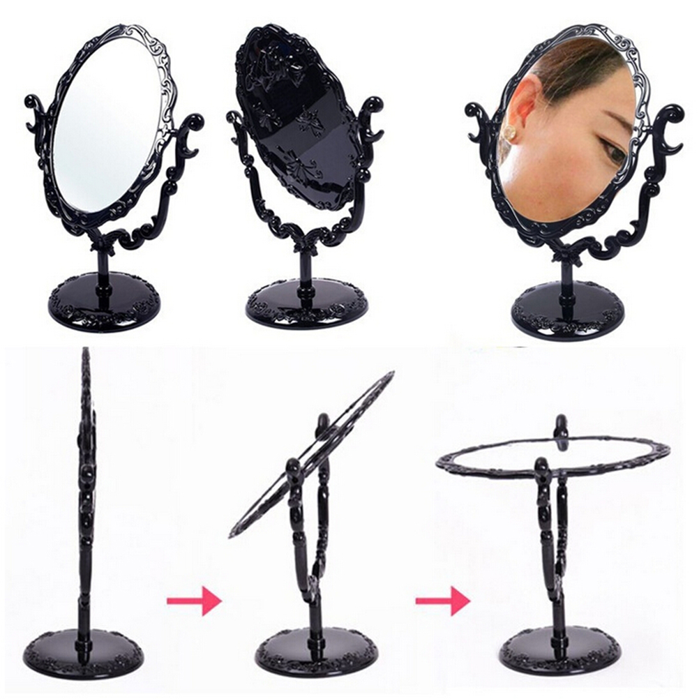 【1PC Makeup Mirror Girl Deskto - огляд і ціна Beauty Flower Makeup