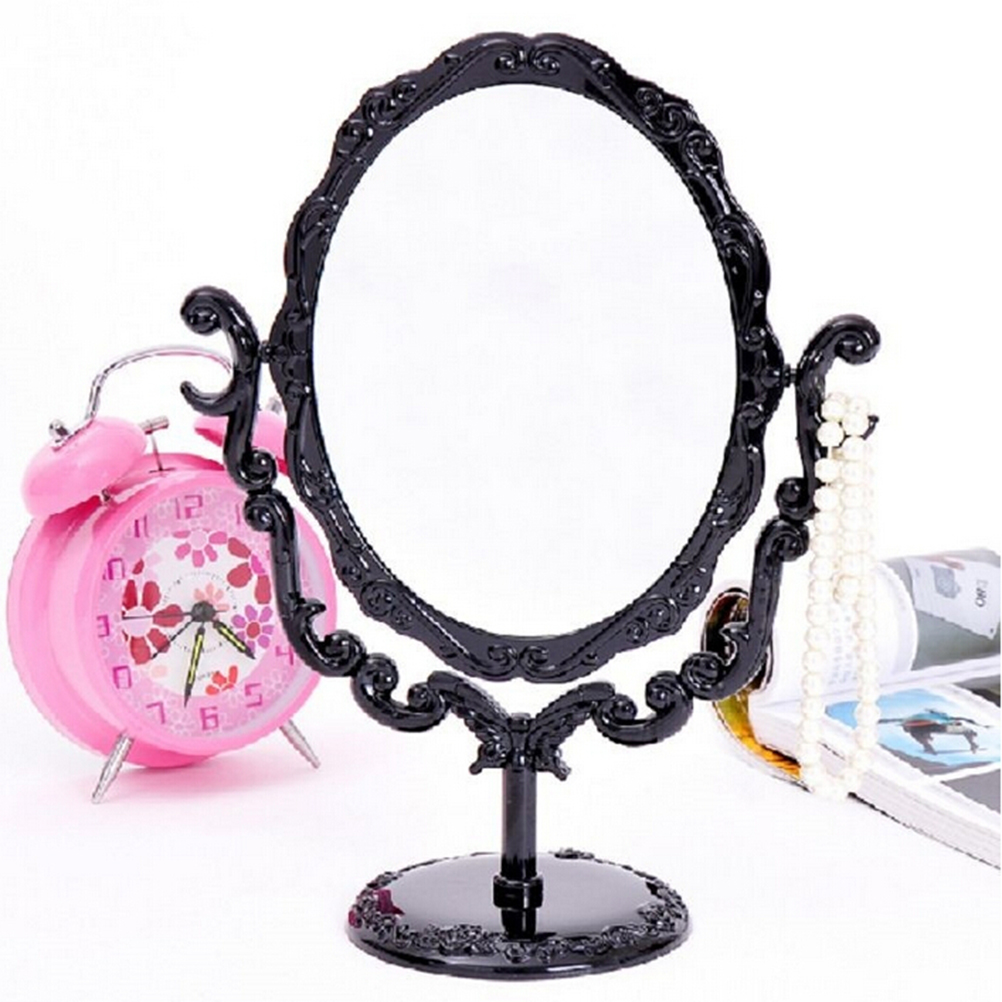 【1PC Makeup Mirror Girl Deskto - огляд і ціна Beauty Flower Makeup