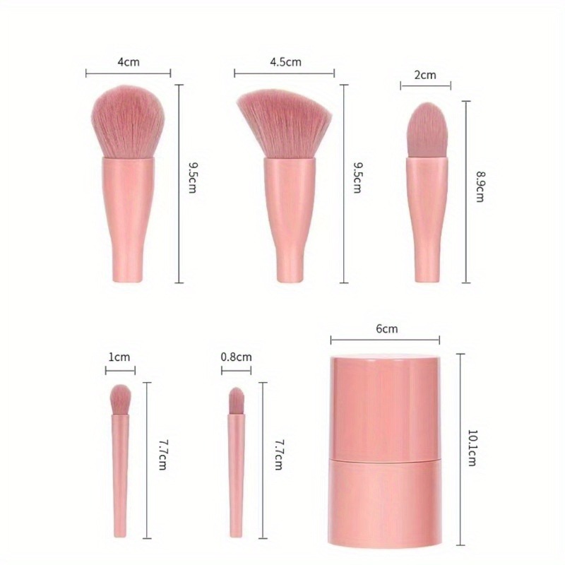 5Pcs/set Makeup Brushes Box Se - огляд і ціна Beauty Makeup Kit Box