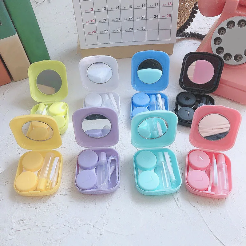 Mini Contact Lens Case Pocket  - огляд і ціна Beauty Makeup Kit Box