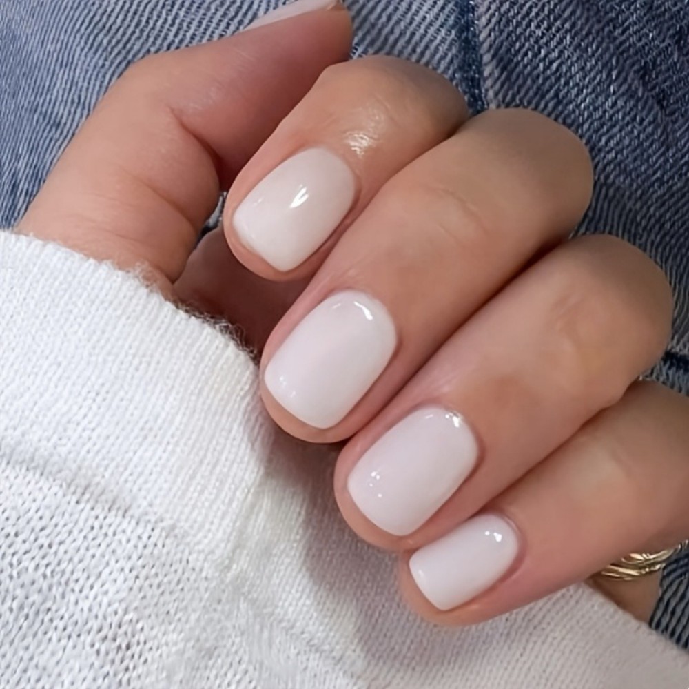 24PCS Milky White Press on Nai - огляд і ціна Nail Extension Tips