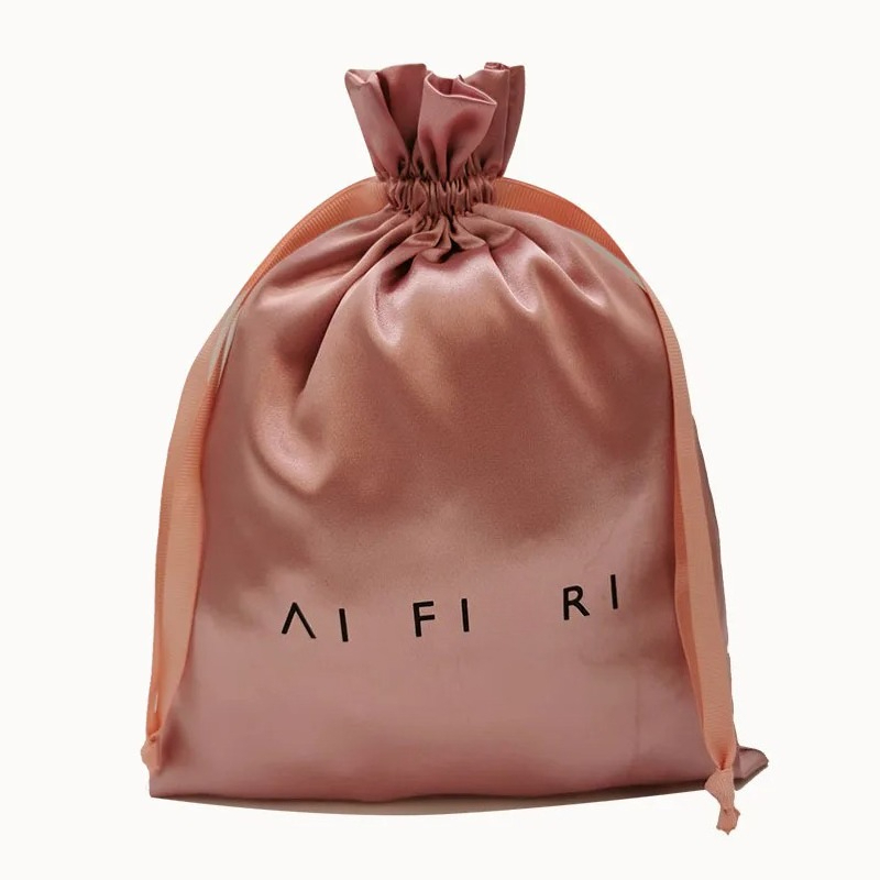 Custom Logo Satin Drawstring B - огляд і ціна Beauty Flower Makeup