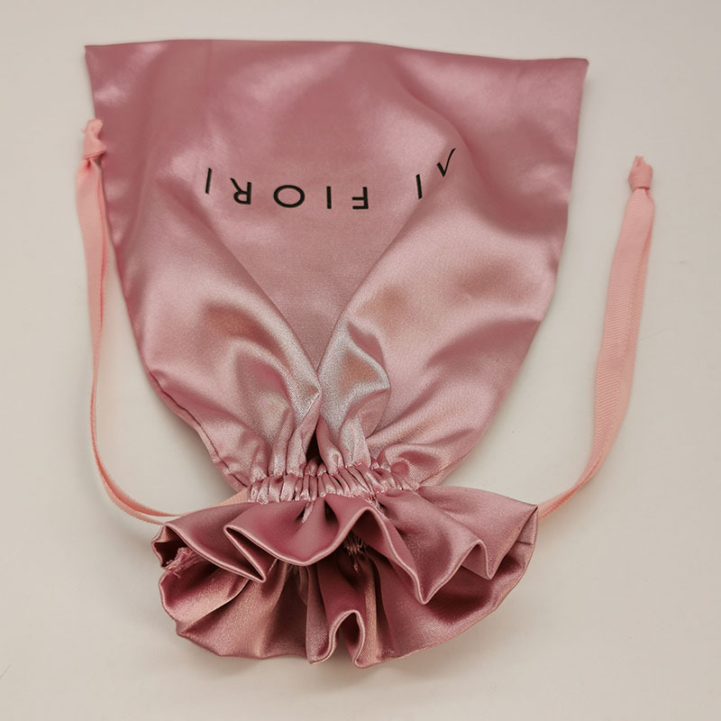 Custom Logo Satin Drawstring B - огляд і ціна Beauty Flower Makeup