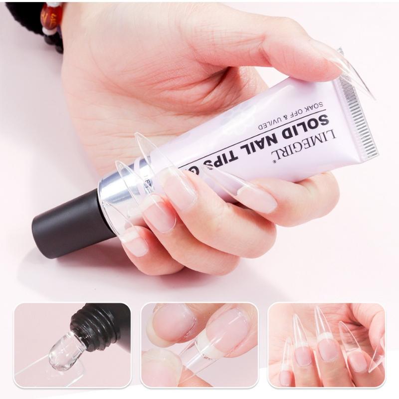 30g Soft Transparent Nail Tips - огляд і ціна Nail Extension Tips