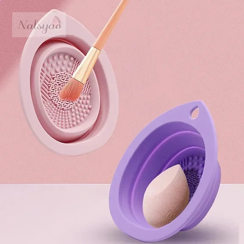 Silicone Folding Makeup Brush  - огляд і ціна Beauty Makeup Brushes